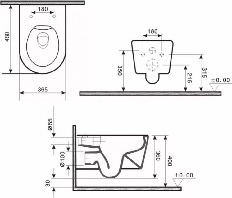 GID-ceramic унитаз 62210Y Sr2198, керамика купить,0