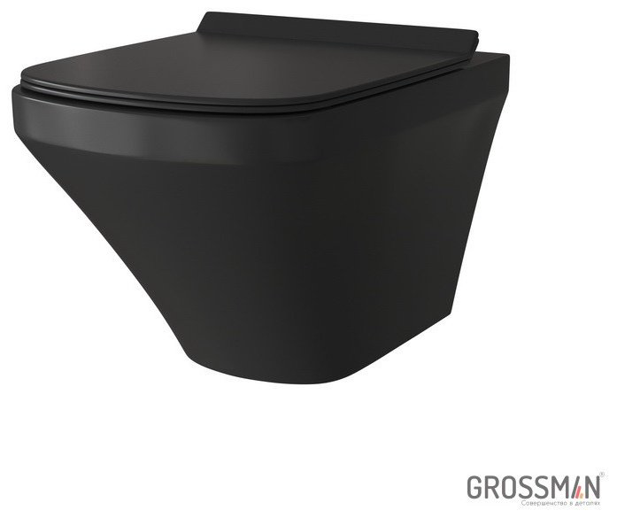 Унитаз Grossman GR-4440BMS черный