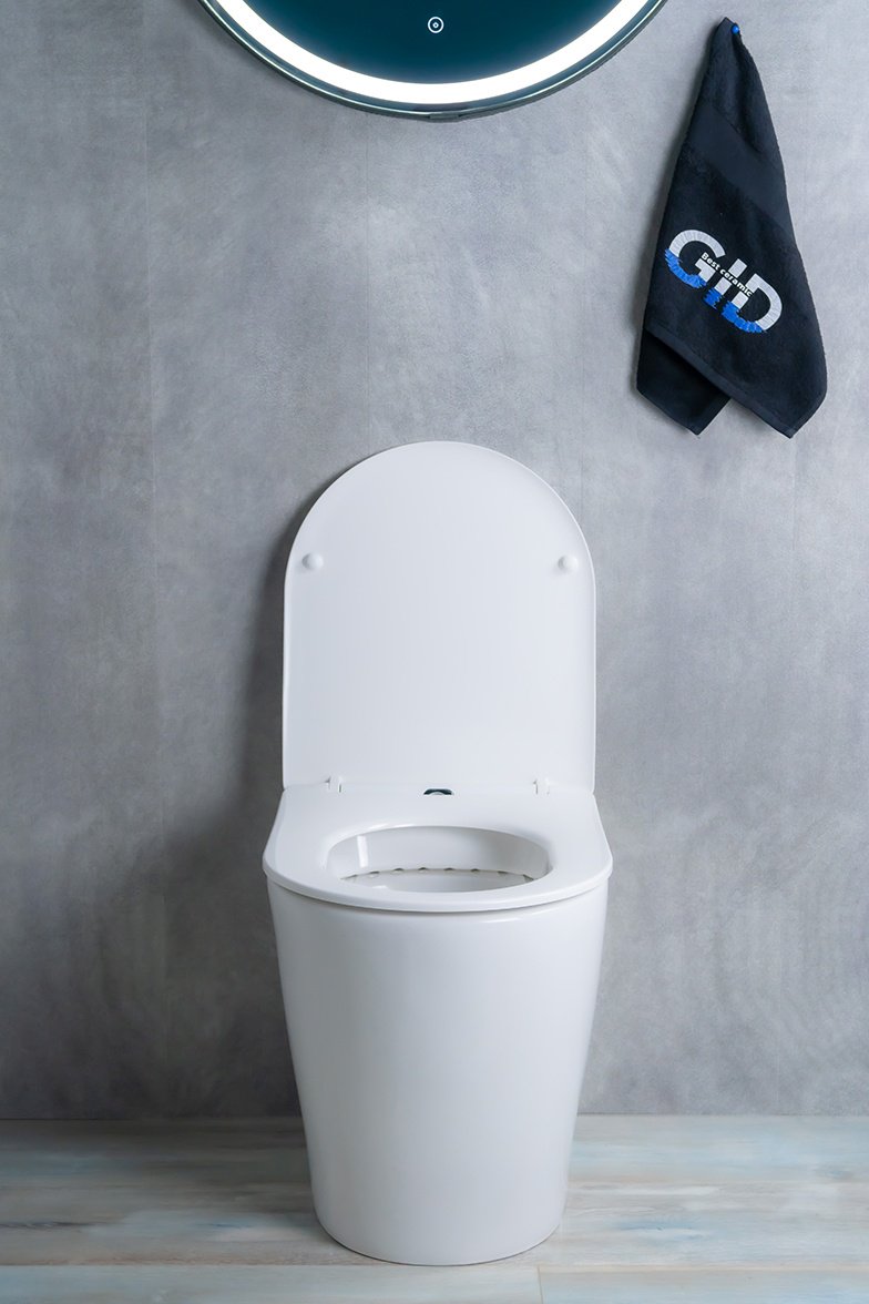 Унитаз GID-ceramic 62211Y TRS-263 белый