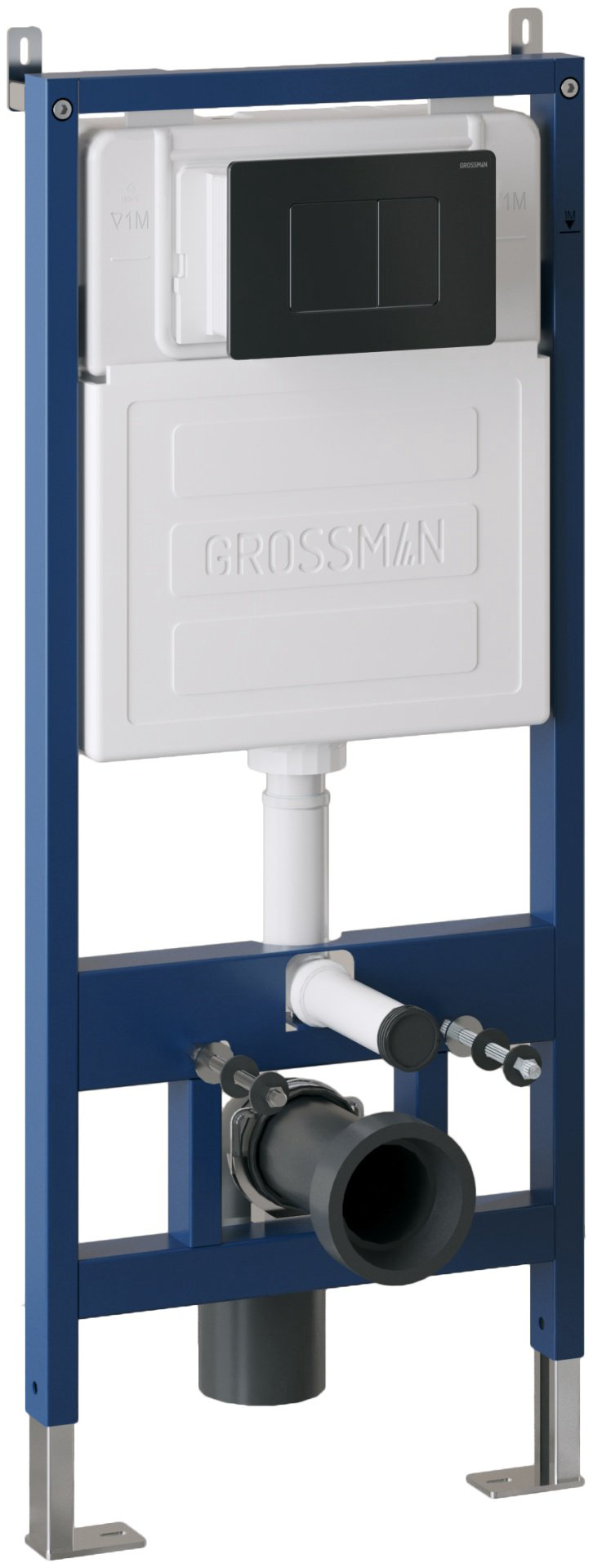 Grossman унитаз с инсталляцией GR-4477BMSQ, санфаянс купить,NaN