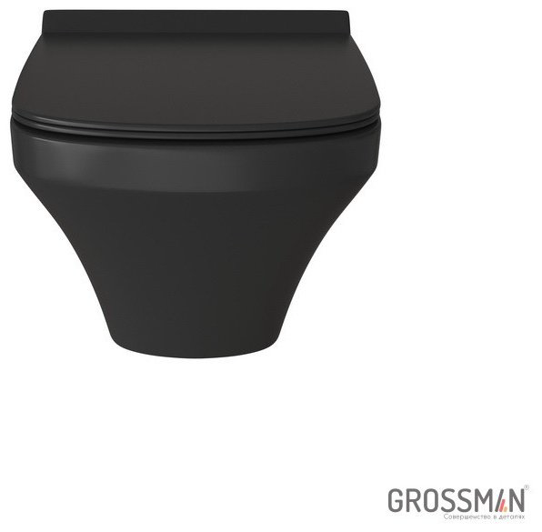 Унитаз Grossman GR-4440BMS черный купить,109600