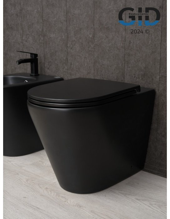 Унитаз GID-ceramic 62212Y TRS-263BM черный купить,239600
