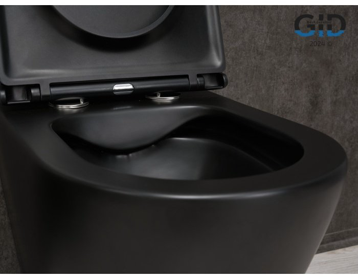 Унитаз GID-ceramic 62212Y TRS-263BM черный купить,239600