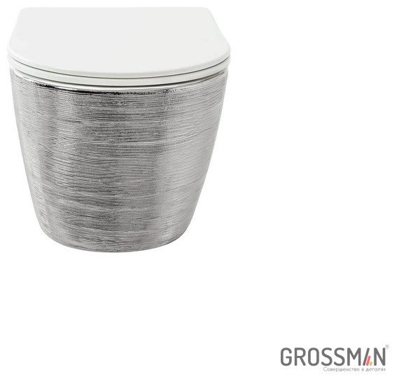 Унитаз Grossman GR-4455SWS с инсталляцией серый купить,NaN