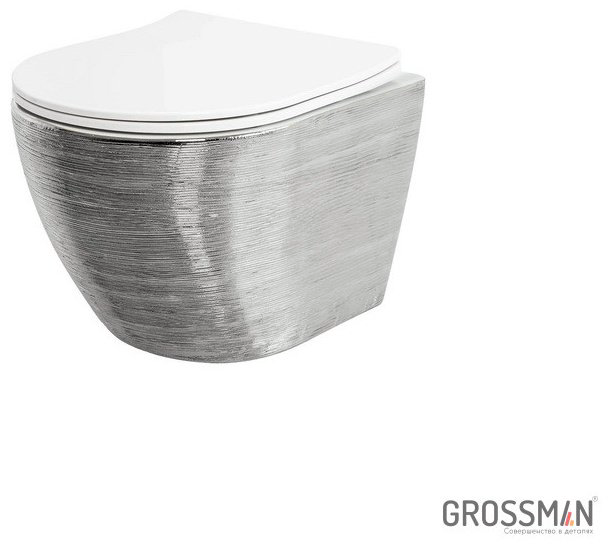 Унитаз Grossman GR-4455SWS с инсталляцией серый купить,NaN
