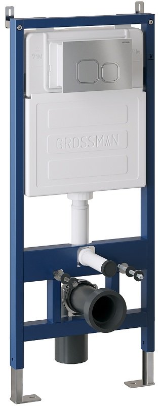 Grossman унитаз с инсталляцией 97.4441S.02.110, санфаянс купить,0