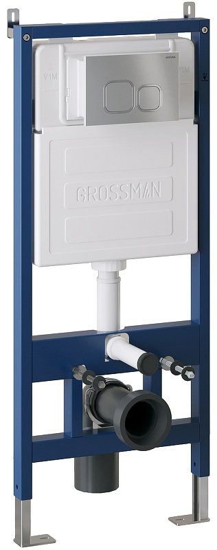Унитаз Grossman 97.4441S.02.110 с инсталляцией белый купить,NaN