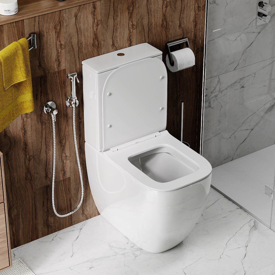 Унитаз Cerutti Chika CT8708 белый купить,NaN