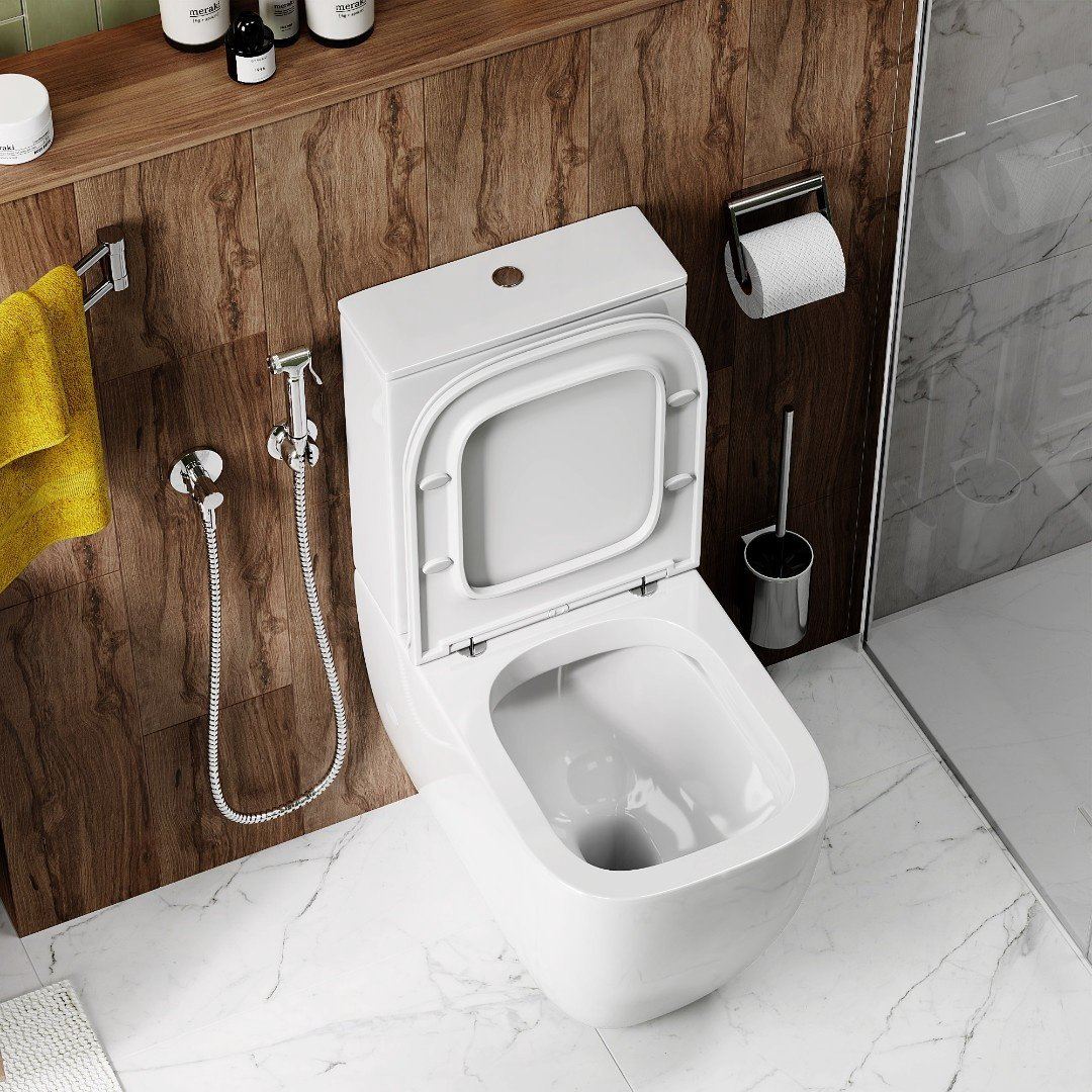 Унитаз Cerutti Chika CT8708 белый купить,NaN