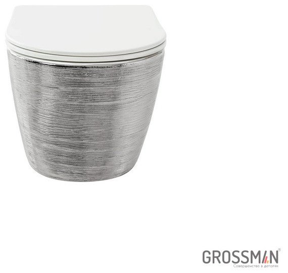 Унитаз Grossman GR-4455SWS с инсталляцией серый купить,NaN