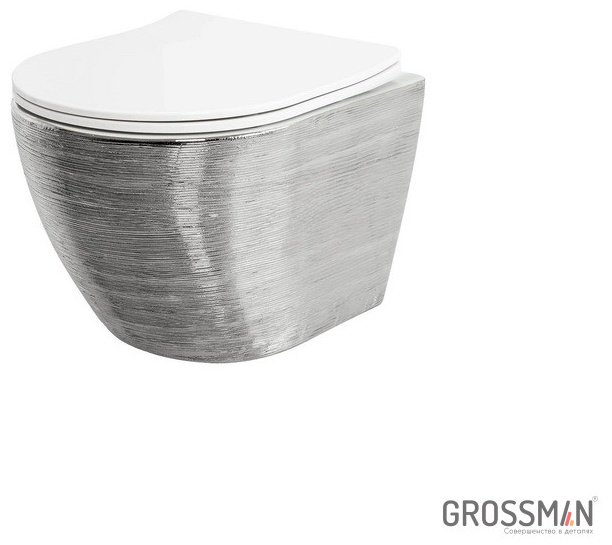 Унитаз Grossman GR-4455SWS с инсталляцией серый купить,NaN