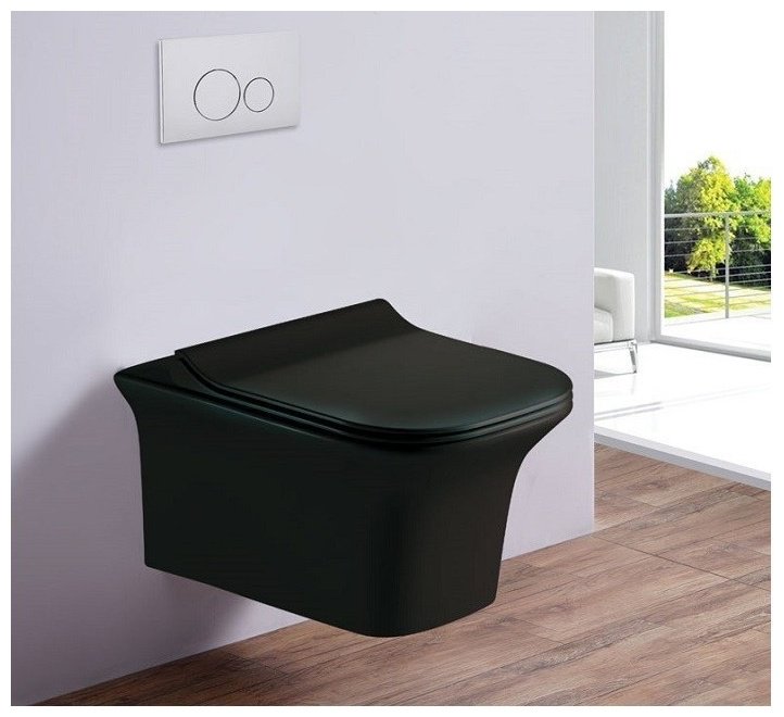 Унитаз Esbano Azul черный