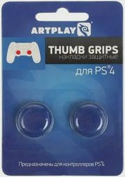 Накладки Artplays Thumb Grips для PS4 2 шт синие