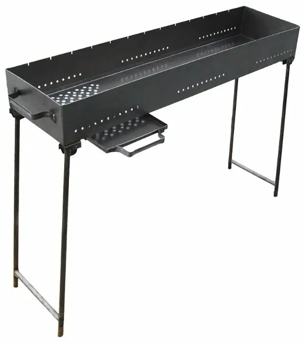 Мангал разборный Kukmara 25x100x80 см, сталь купить,NaN