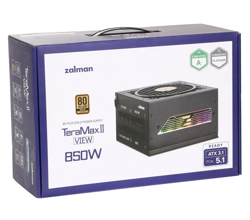 Блок питания Zalman Teramax 2 View ZM850-TMX2 VIEW 850W купить,82020