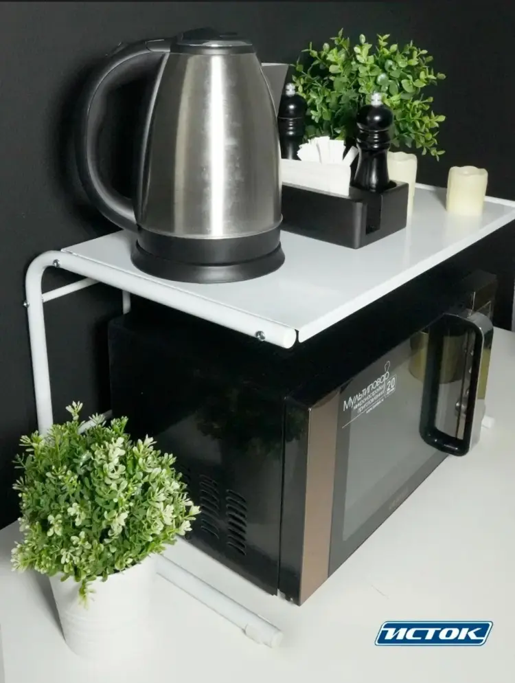 Исток полка кухонная ЭДМ01 1 шт, металл купить,NaN