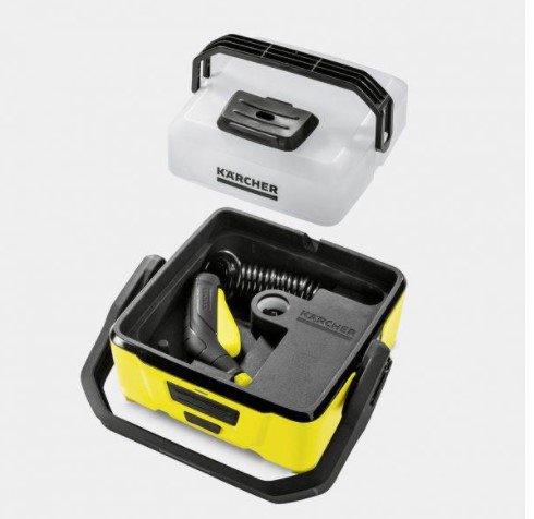 Портативная мойка Karcher OC 3 серо-желтая купить,NaN
