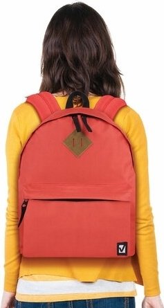 Рюкзак Brauberg 22884 полиэстер красный купить,NaN