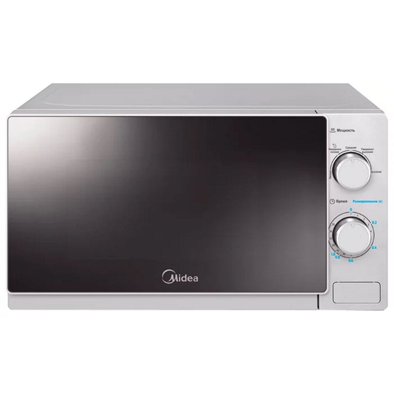 Микроволновая печь Midea MM-720C4E-S серебристая  купить,NaN