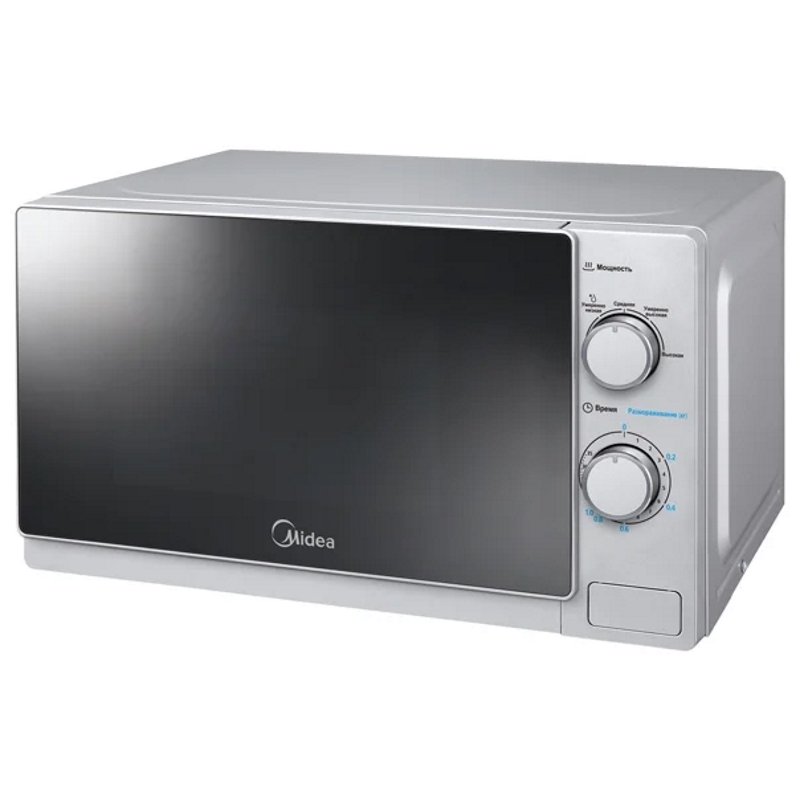 Микроволновая печь Midea MM-720C4E-S серебристая  купить,NaN