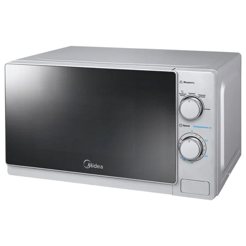 Микроволновая печь Midea MM-720C4E-S серебристая  купить,NaN