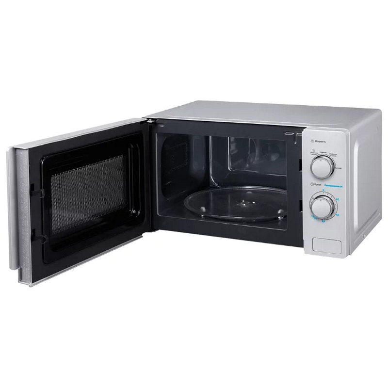 Микроволновая печь Midea MM-720C4E-S серебристая  купить,NaN