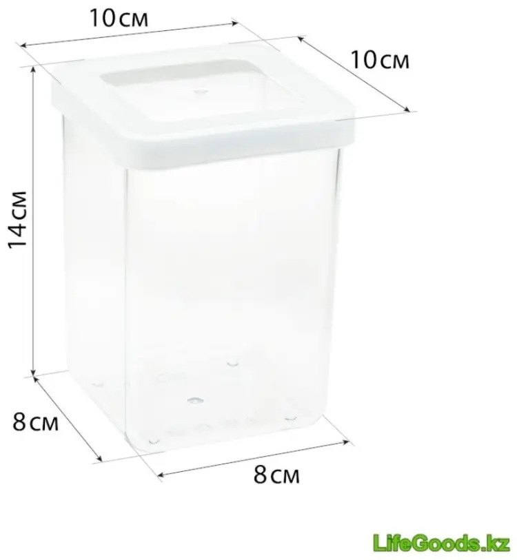 LifeGoods.kz банка LG50536, пластик купить,NaN