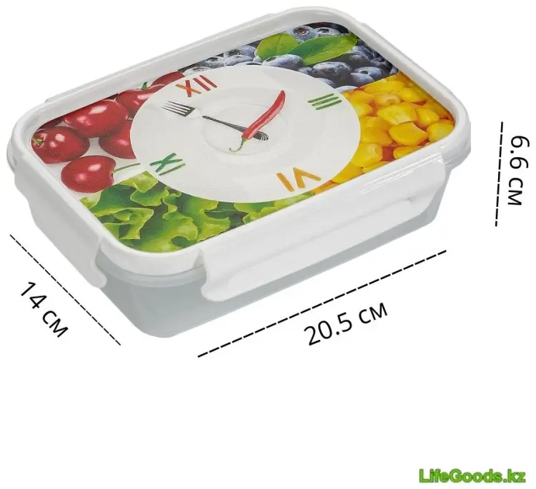 LifeGoods.kz контейнер LG50179 1 шт, пластик купить,NaN