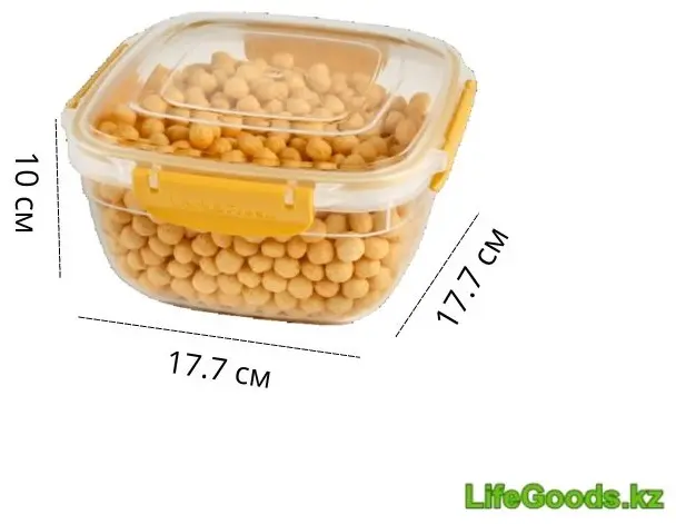 LifeGoods.kz контейнер LG49780 1 шт, пластик купить,NaN