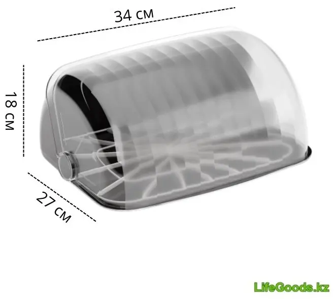 LifeGoods.kz хлебница LG50404, пластик