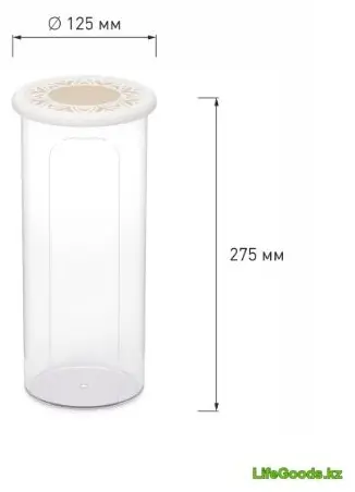LifeGoods.kz банка LG50297, пластик купить,NaN
