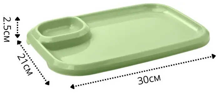 Блюдо LifeGoods.kz 30х21 см, пластик, 1 шт купить,NaN