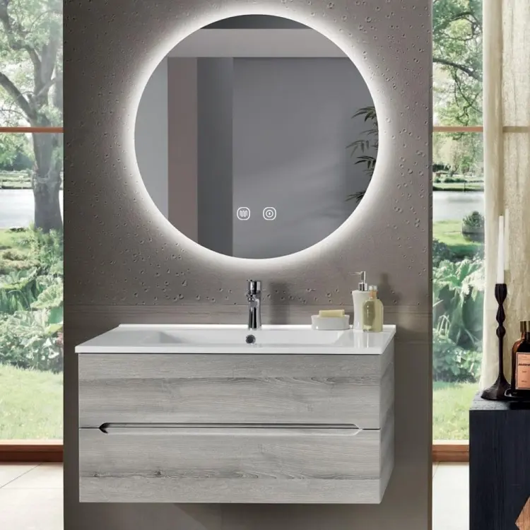 Зеркало настенное ALROSSA 60x60 см купить,NaN