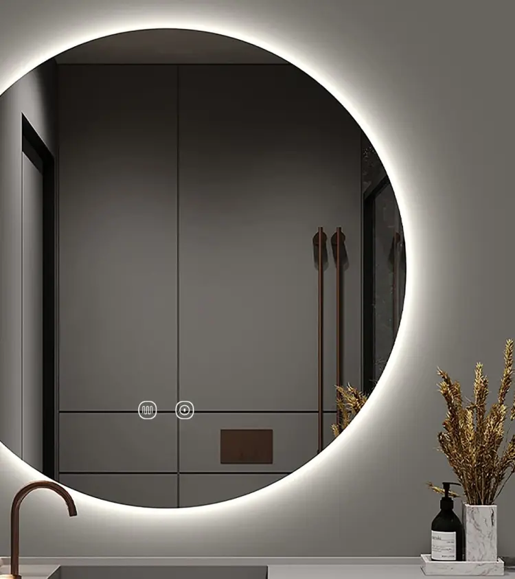 Зеркало настенное ALROSSA 60x60 см купить,NaN