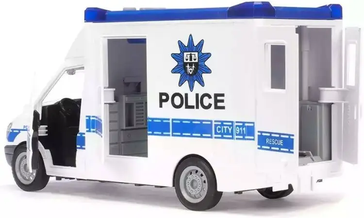 Полицейская машина Jin Jia Toys 246976, пластик, мультиколор купить,NaN