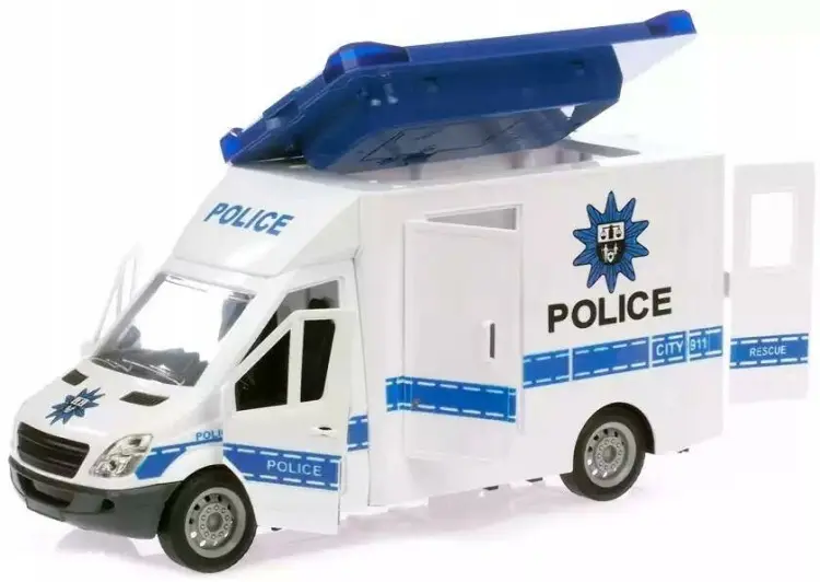 Полицейская машина Jin Jia Toys 246976, пластик, мультиколор купить,NaN