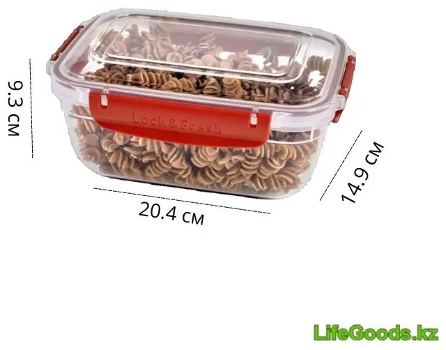 LifeGoods.kz контейнер LG49779 1 шт, пластик купить,NaN