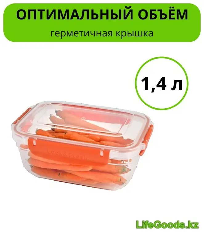 LifeGoods.kz контейнер LG49779 1 шт, пластик купить,NaN