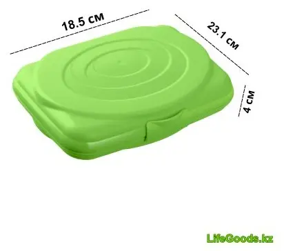 LifeGoods.kz ланч-бокс LG49088 1 шт, пластик купить,NaN