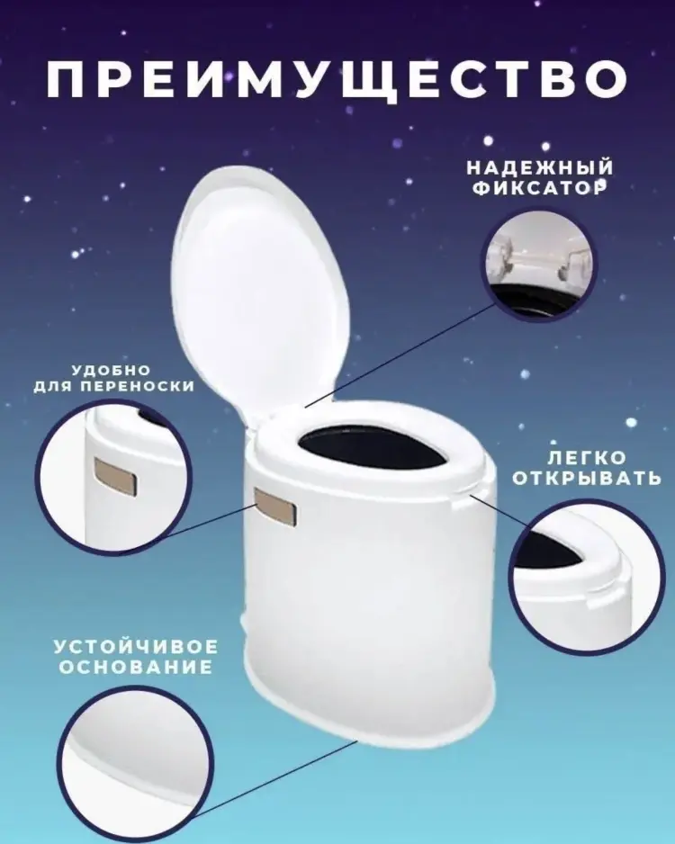 Биотуалет Переносной 30240364_148153026 купить,NaN