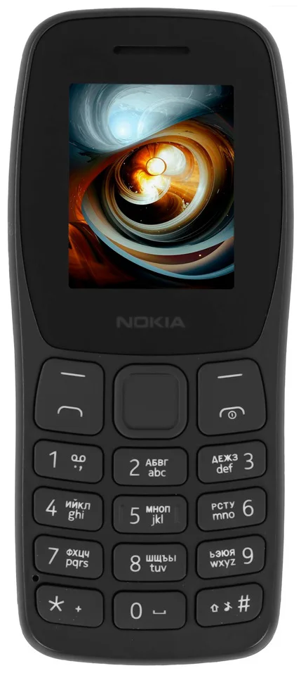 Мобильный телефон Nokia 105 TA-1416 DS EAC2+ черный