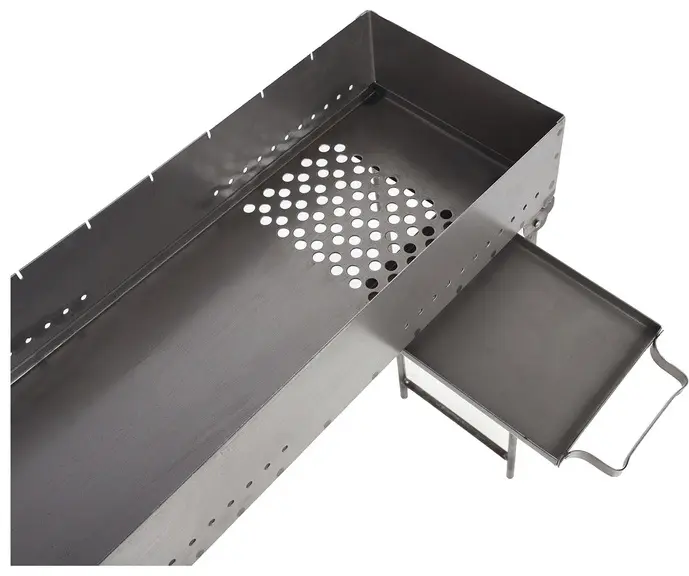 Мангал переносной Kukmara 27x100x15 см, сталь купить,NaN