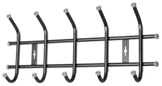 Nika Вешалка настенная металл, 21.5x8.5 см, ВНТ5/Ч купить,NaN
