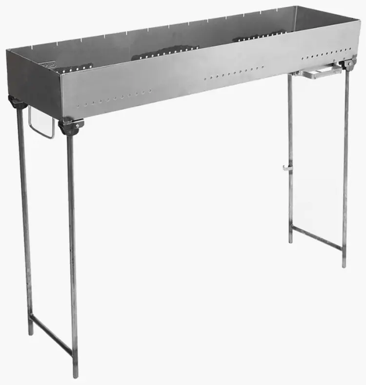 Мангал переносной Kukmara 100x25x80 см, сталь купить,NaN
