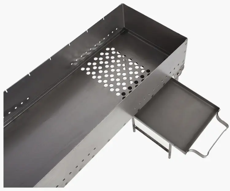 Мангал переносной Kukmara 100x25x80 см, сталь купить,NaN