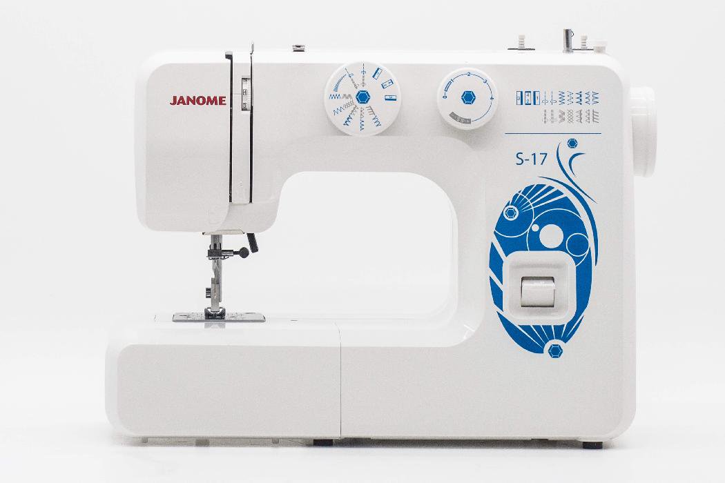 Швейная машина Janome S-17 белая