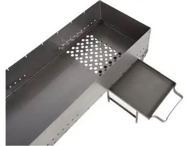 Мангал переносной Kukmara 27x100x15 см, сталь купить,NaN