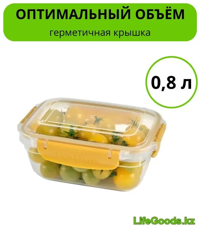 LifeGoods.kz контейнер LG49784 1 шт, пластик купить,NaN