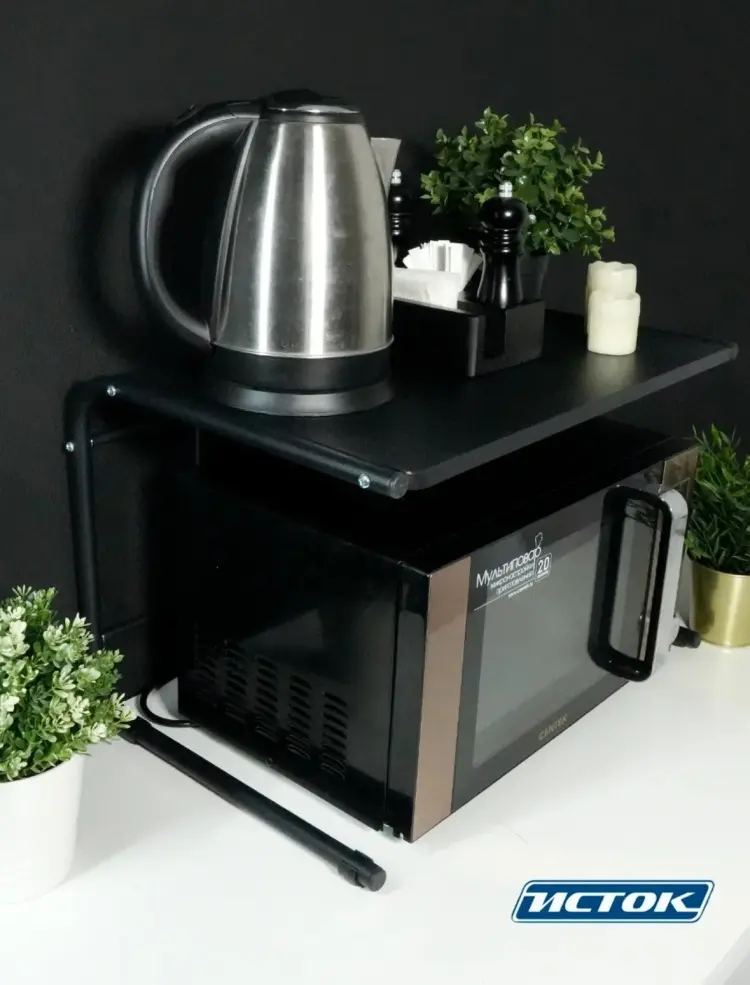 Этажерка для кухни Исток ЭДМ02 56x38x35 см, металл купить,NaN