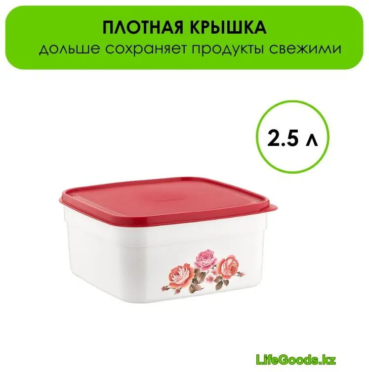 LifeGoods.kz контейнер LG49369, пластик